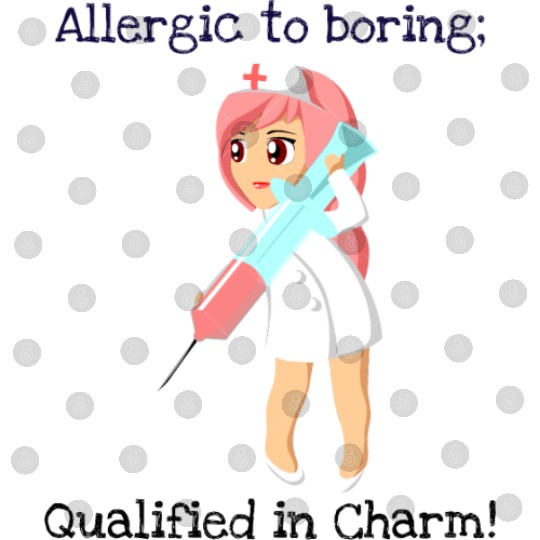 Allergic to boring qualified in charm s sexy nurse Digital Files
