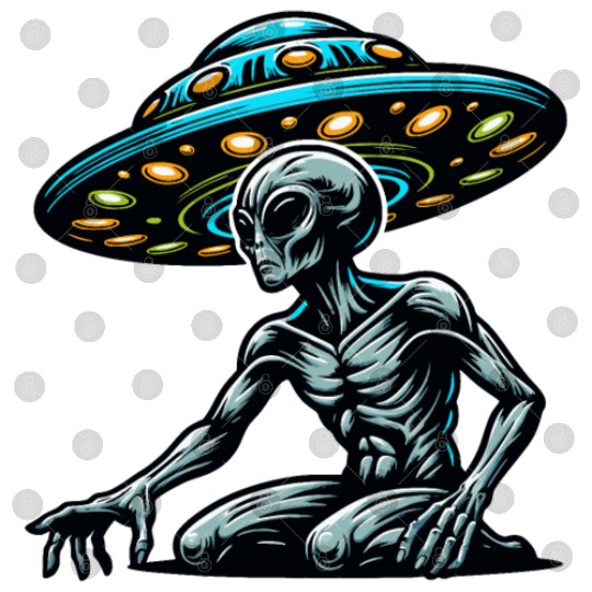 Grey Alien UFO Digital Files
