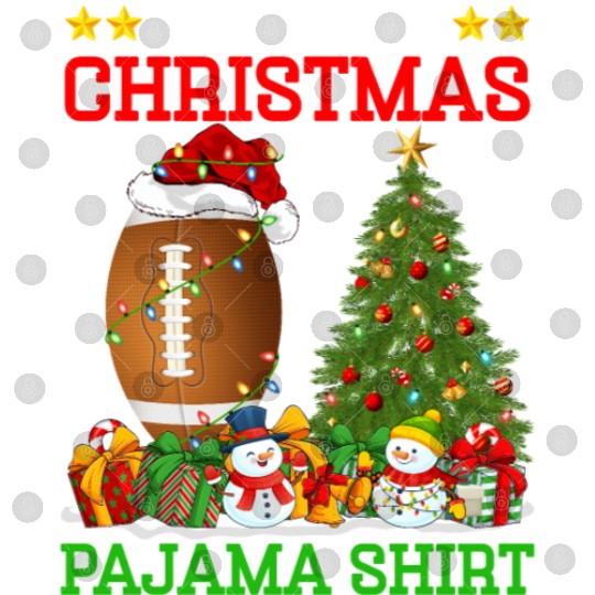 Rugby Christmas Tree Lights Digital Files