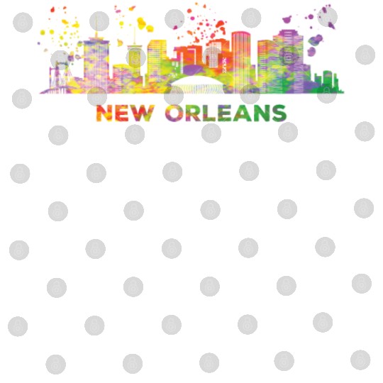 New Orleanian Skyline New Orleans Digital Files