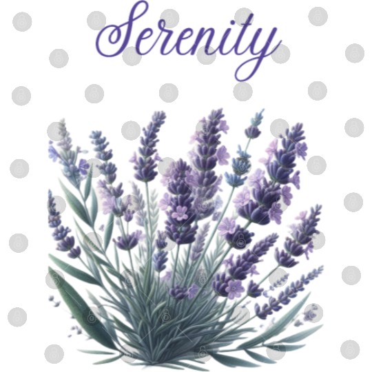 Lavender Serenity: A Symbol of Peace Digital Files