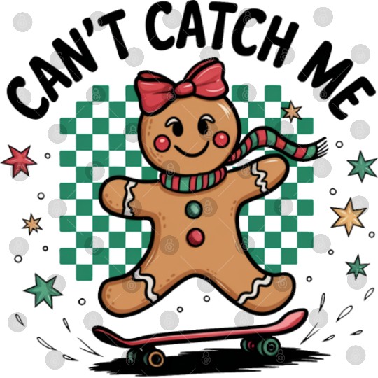 Can't Catch Me, Merry Christmas Digital Files