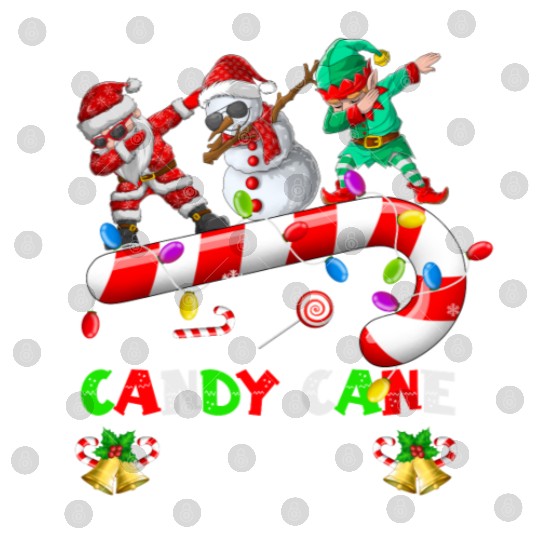 Dabbing Santa Elf Snowman Candy Cane Christmas Digital Files