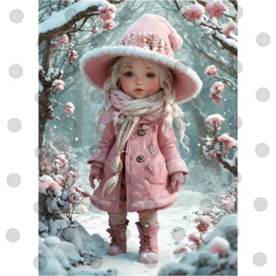 Full body of a realistic sweetness baby chibi girl Digital Files