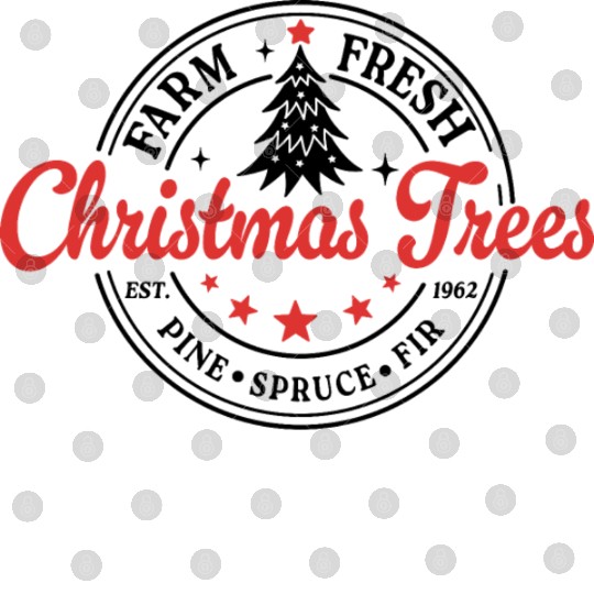 Christmas Trees, Merry CHristmas Digital Files