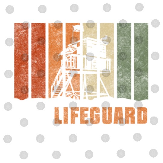 Lifeguards Beach Summer Digital Files