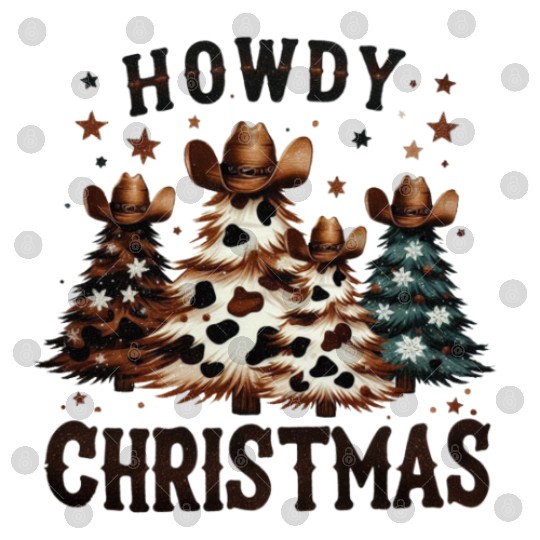 Howdy Christmas, Western Christmas Digital Files