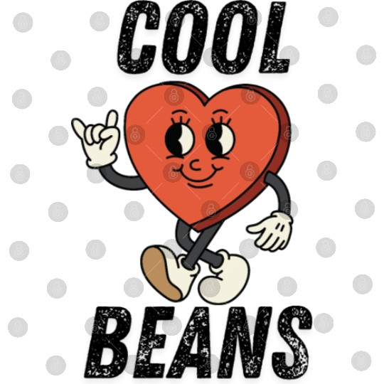 Womens Funny Digital Files Cool Beans Holiday Sunday