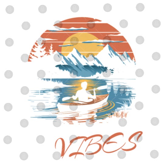 Paddle Relax Repeat Kayak Fishing Vibes Design Digital Files