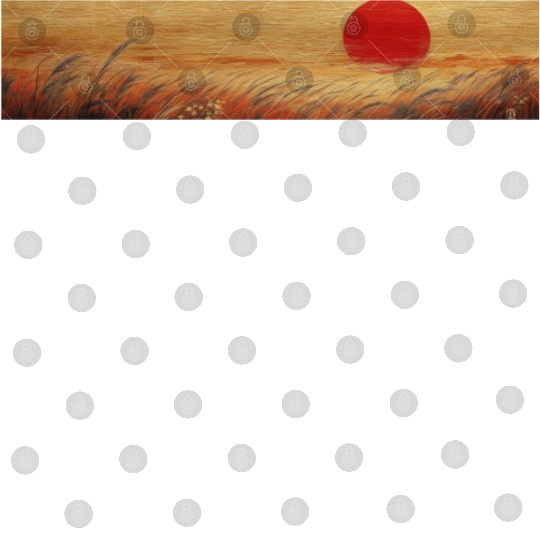 Sunset Serenity: Susuki Fields in Twilight Digital Files