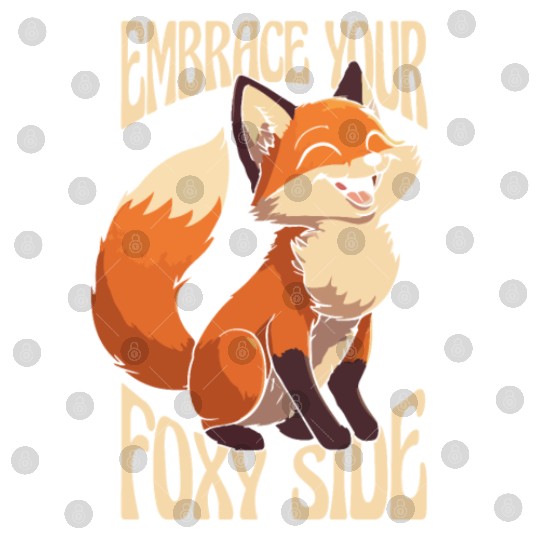 Embrace Your Foxy Side Canidae Caninae Red Fox Digital Files