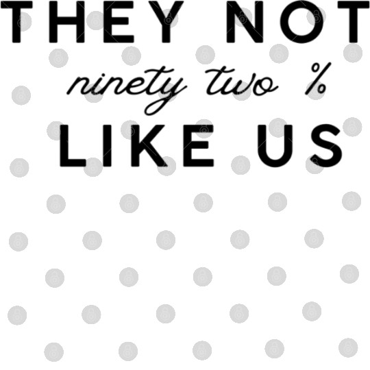 They Not Like Us Graphic Digital Files