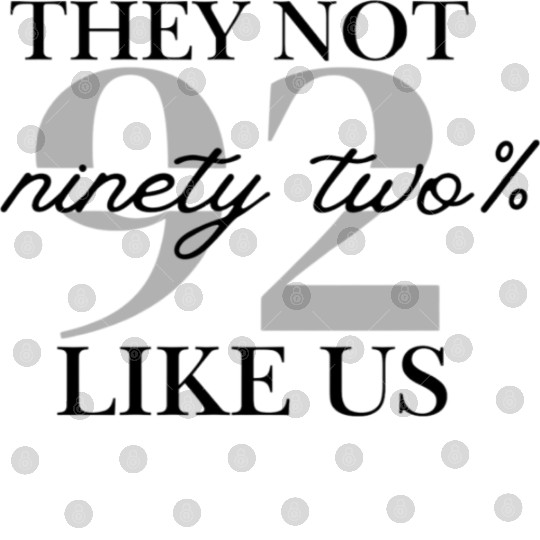 They Not Like Us Graphic Digital Files
