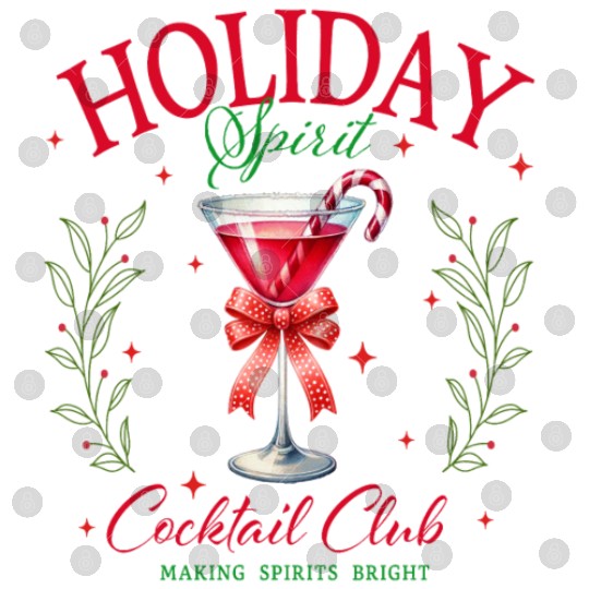 Holiday Spirit Cocktail Club Digital Files