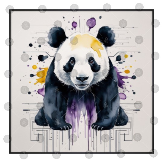 Cyberpunk Panda Digital Files