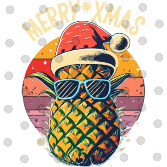 Pineapple Christmas Digital Files