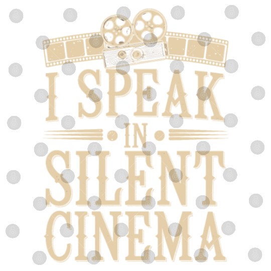 Silent Movie Fan Vintage Cinema Classic Film Lover Digital Files