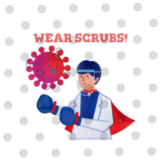 SUPERHEROES WEAR SCRUBS BMT Nurse Digital Files