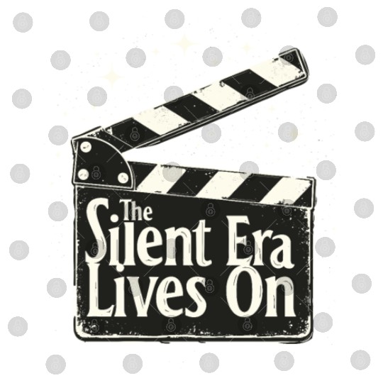 Silent Movie Fan Vintage Cinema Classic Film Lover Digital Files