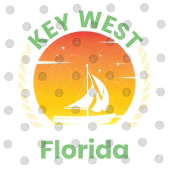 KEY-WEST FLORDIA Sailing West Keys Sailing Outfit Digital Files