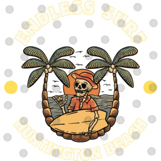 Huntington Beach Endless Surf Digital Files