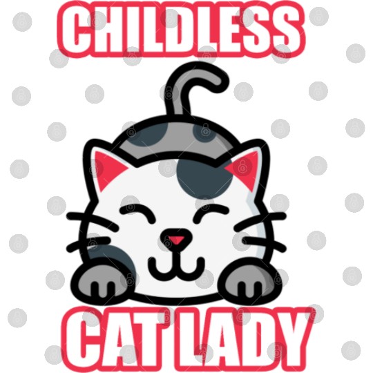 childless cat lady Digital Files