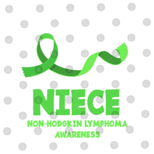 Non-Hodgkin Lymphoma Awareness Wear Lime Niece Digital Files