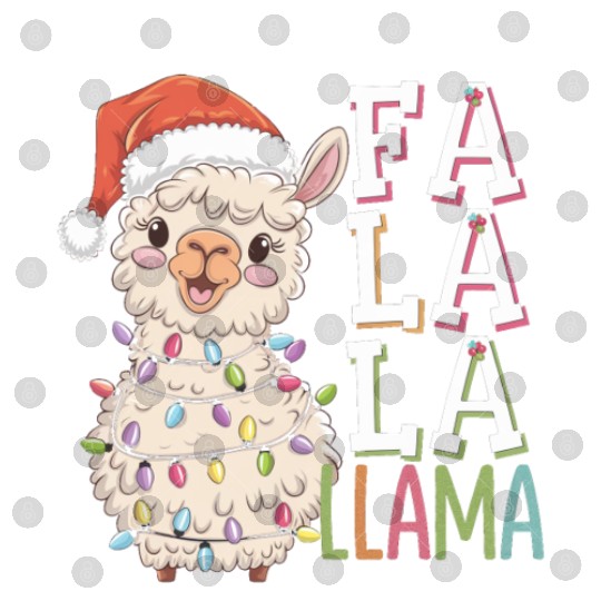 Fa La La Llama Digital Files