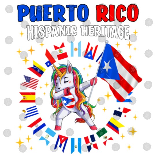 Hispanic Heritage Month Puerto Rico Kids Digital Files