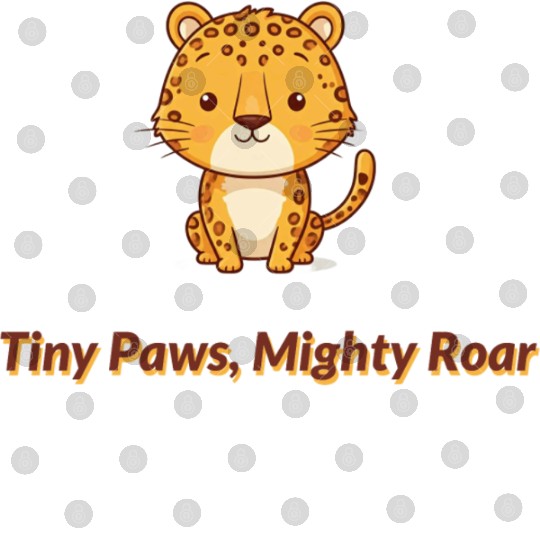 Tiny Paws Mighty Roar Jaguar Digital Files