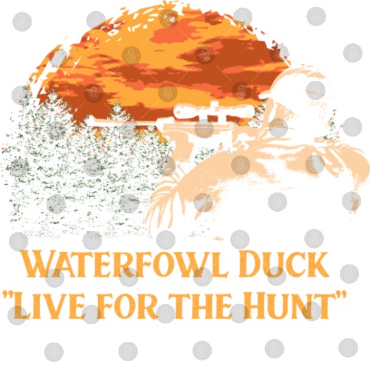 Waterfowl Duck Live for the Hunt Cast Around Digital Files