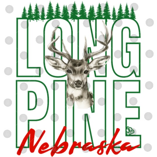 LONG PINE NEBRASKA DEER Family Design Digital Files