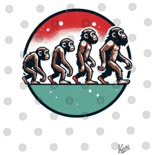 Monkey Evolution Digital Files