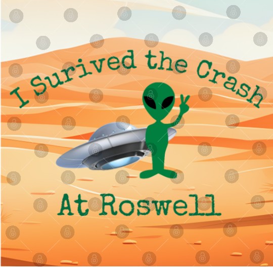 I Survived the Crash at Roswell in Desert Digital Files
