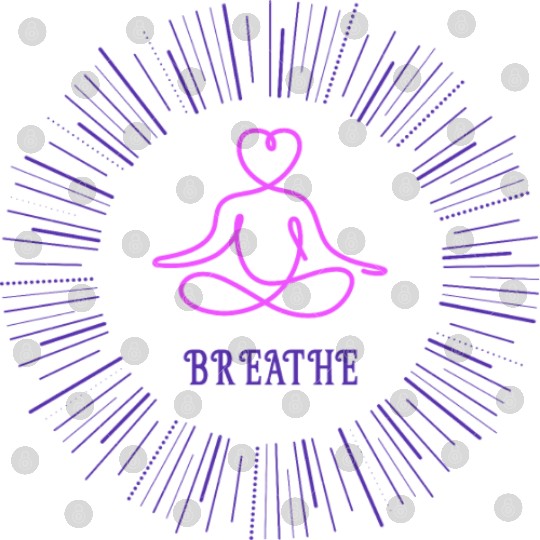 Breathe | Yoga Pose Digital Files