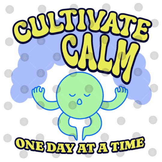 Cultivating Calm One Day At A Time Peaceful Digital Files