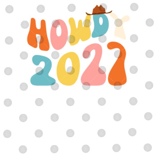 Howdy 2027 funny 2027 NYE Groovy Digital Files