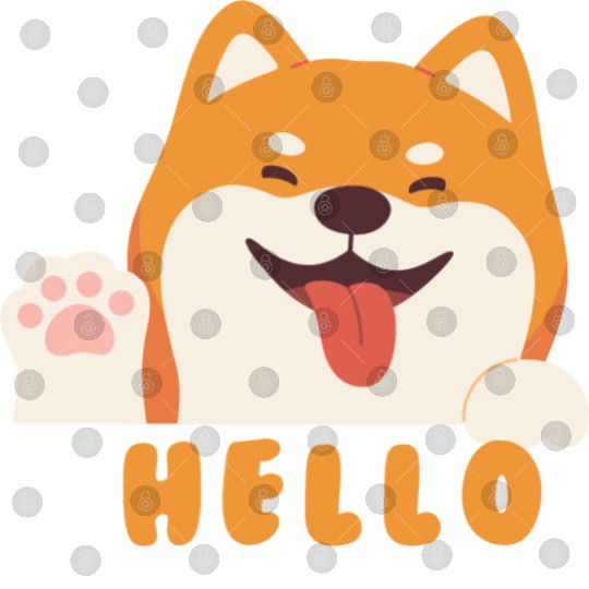 Digital Files dog funny dog lover gift kids Unisex