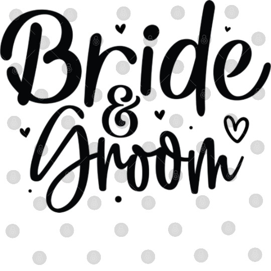 Bride and Groom Elegant Wedding Digital Files
