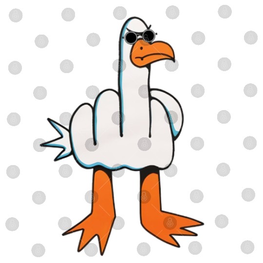 Rude Seagull Design Unis Funny Rude Seagulls Gift Digital Files