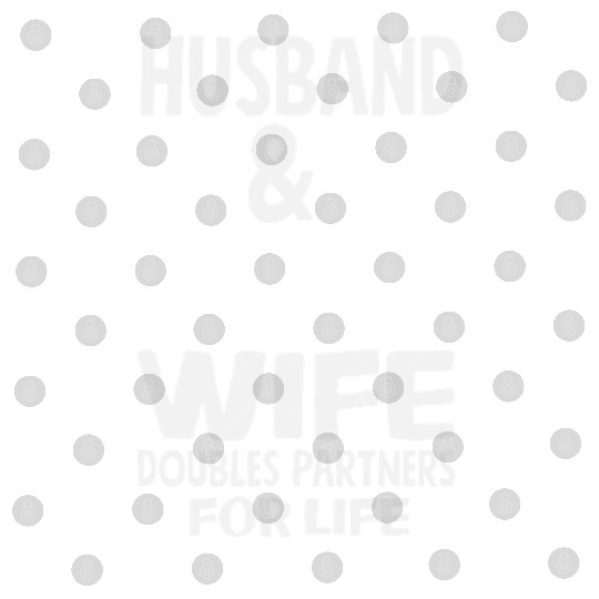 Husband and Wife Tennis Doubles Partners for Life Digital Files