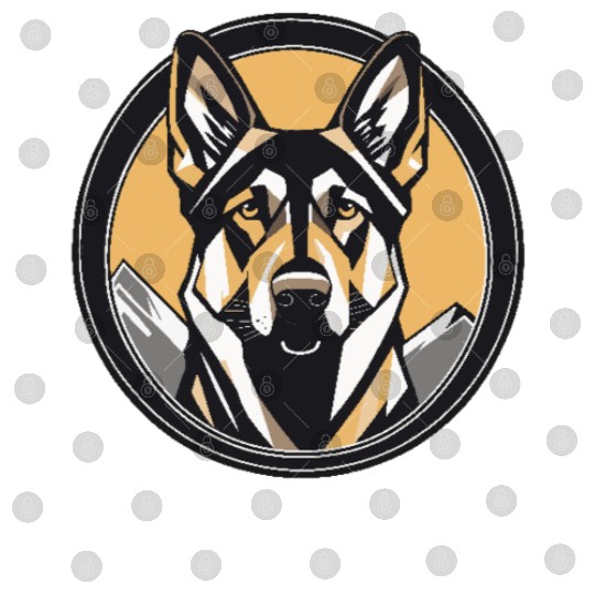 German Shepherd in Nature Digital Files