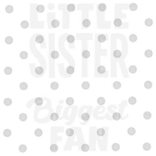 Little Sister Tennis Biggest Fan Digital Files