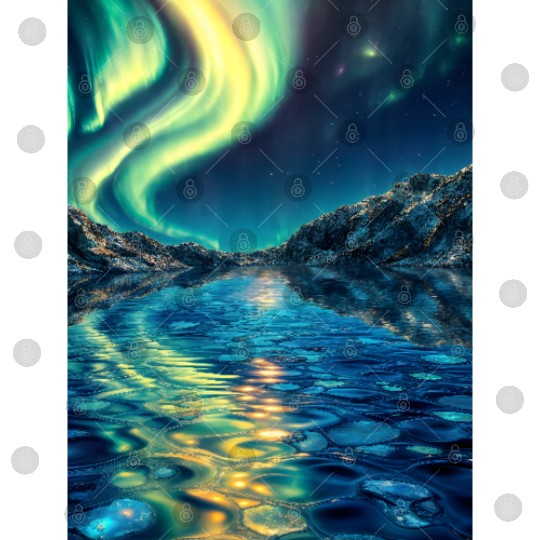 Crystal Lake of Aurora Digital Files