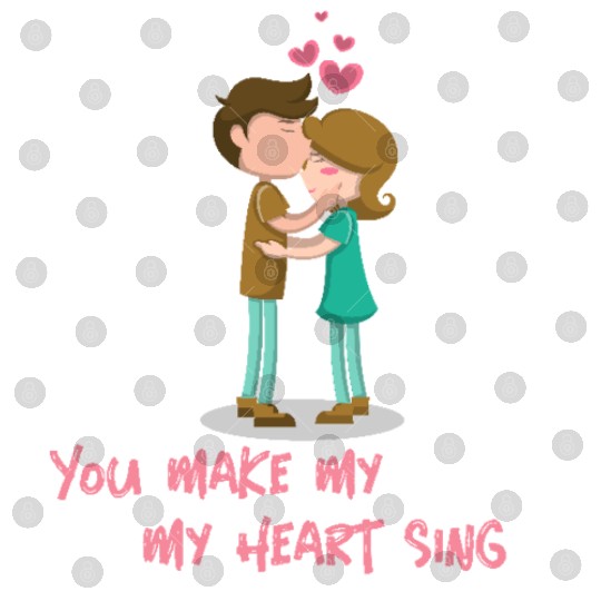 You Make My Heart Sing Valentine’s Day Digital Files