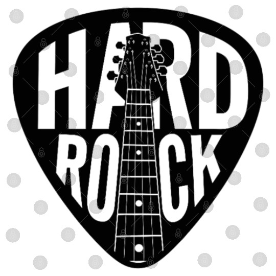 Hard Rock Guitar Pick Digital Files