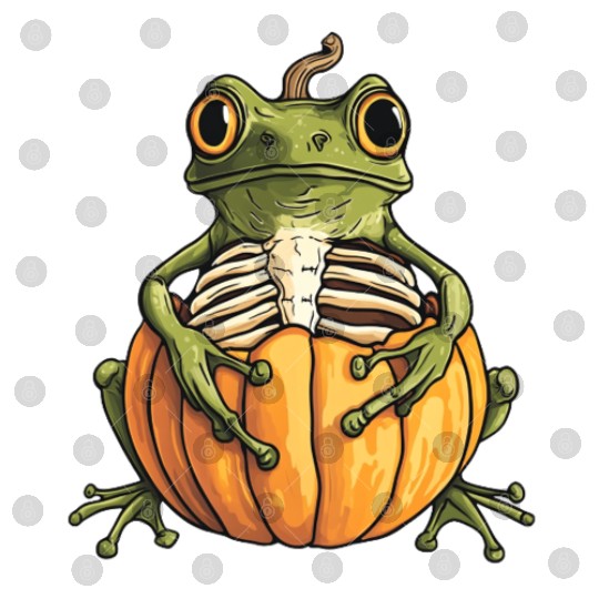 Pumpkin Frog Frog Pumpkin Digital Files
