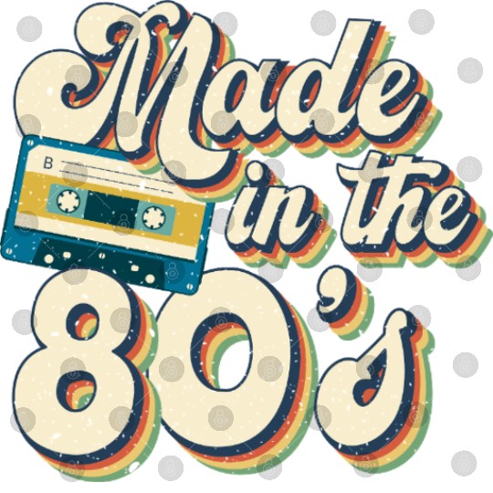 Retro 80s Style design Perfect for Nostalgia Fans Digital Files