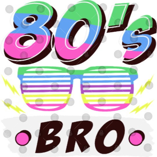 Retro 80s Style design – Perfect for Nostalgia Fa Digital Files
