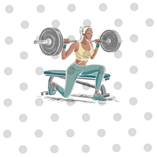 Bulgarian Squat Exercise Fitness Workout Gym Digital Files